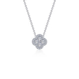 Lafonn Simulated Diamond Clover Necklace