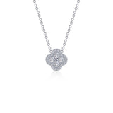 Lafonn Simulated Diamond Clover Necklace