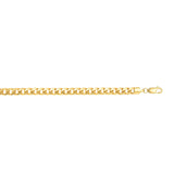 Yellow Gold 5.5mm Cuban/Miami Cuban Chain, 24