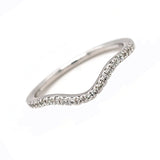 1/5ctw Curved Diamond Band