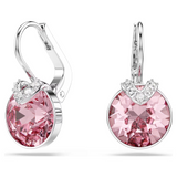 Swarovski Bella V Drop Earrings, Pink