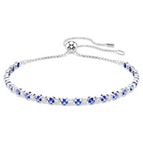 Swarovski Matrix Tennis Bracelet, Blue