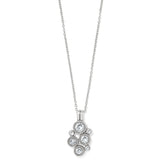 Brighton Constella Cluster Necklace, White