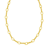 Five & One Oval Link Chain, 18
