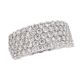 Wide Diamond Ring