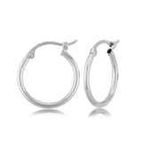 Gold 15mm Hoop Earrings