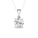 1ct Lab Grown Diamond Solitaire Pendant