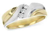 Men's Diamond Bypass Style Band