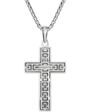 Bulova Link Cross Pendant
