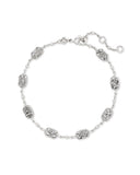 Kendra Scott Emilie Silver Chain Bracelet in Platinum Drusy