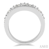 7/8 Ctw Diamond Fashion Band in 14K White Gold