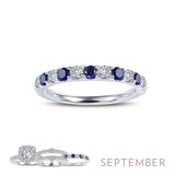 Lafonn September Birthstone Stackable Ring