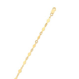 Kite-Shaped Mirror Link Chain, 18