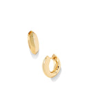 Kendra Scott Mikki Metal Huggies in Gold