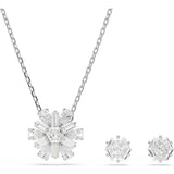 Swarovski Idyllia Snowflake Necklace & Earrings Set