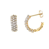 CZ Hoop Earrings