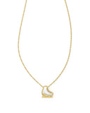 Kendra Scott Ice Skate Gold Short Pendant Necklace