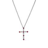 Kelly Waters January Birthstone Cross Pendant