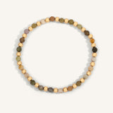 Dee Berkley Tourmaline & 14kt Gold Filled Harmony Gemstone Bead Bracelet - 4MM