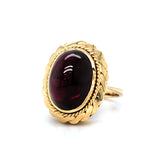 Garnet Statement Ring