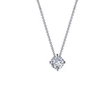 Lafonn 1.00ctw Round Solitaire Necklace