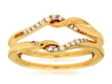 Diamond Twist Insert Ring