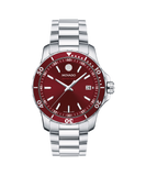 Movado Series 800 Red Dial Watch