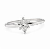 Marquise Diamond Solitaire Ring