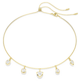 Swarovski Imber Dangle Necklace, Mixed Cuts
