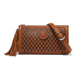 Brighton Michela Cross Body, Russet