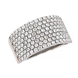 Wide Diamond Ring
