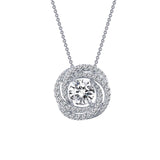 Lafonn Circle Knot Pendant Necklace