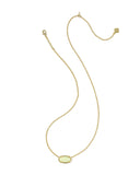 Kendra Scott Elisa Gold Boo Short Pendant Necklace