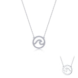 Lafonn Ocean Wave Necklace