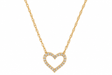 Diamond Heart Necklace