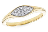Diamond Marquise Cluster Ring