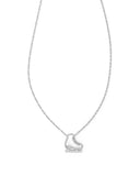 Kendra Scott Ice Skate Silver Short Pendant Necklace