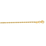 14ky 22" 2mm Diamond Cut Rope
