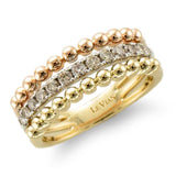 Le Vian Tri-Color Creme Brulee® Ring featuring Nude Diamonds™