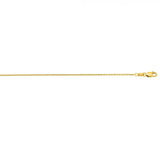 Yellow Gold 1.2mm Cable Link Chain, 20