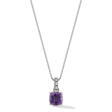 JAI Silver Amethyst Pendant