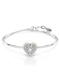 Swarovski Idyllia Bangle, Heart