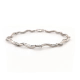 Wavy Diamond Bracelet
