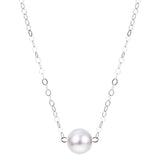 5.5-6mm Akoya Pearl by Pearl Starter Necklace, 15"