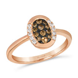 Le Vian® Chocolate Diamond Ring in 14K Strawberry Gold®