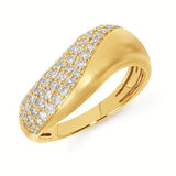 Diamond Wave Ring