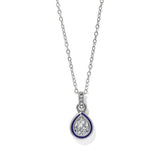 Brighton Halo Gemma Petite Teardrop Necklace