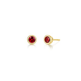 Lafonn January Bezel Birthstone Earrings