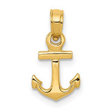 Gold Anchor Charm