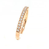 0.25ctw Diamond Rose Gold Band